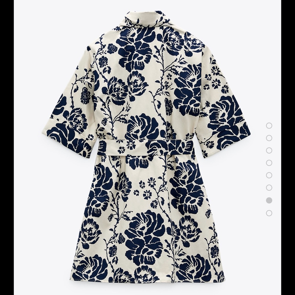 Floral print dress from Zara